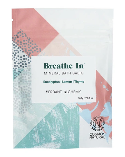 Verdant Alchemy Breathe In Mineral Bath Salts, 3.5 Oz. / 100 Mg