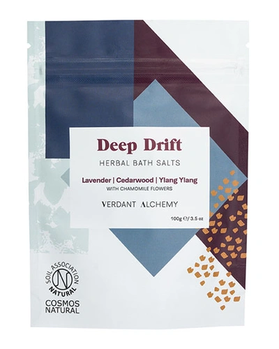 Verdant Alchemy Deep Drift Herbal Bath Salts, 3.5 Oz. / 100 Mg