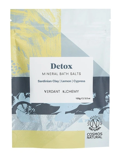 Verdant Alchemy Detox Mineral Bath Salts, 3.5 Oz. / 100 Mg