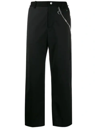 Indice Studio Chain Detail Trousers In Black