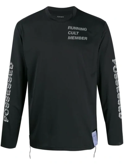 Satisfy Running Cult Member Jumper In Black