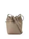 Mansur Gavriel Mini Mini Bucket Bag In Grey,beige