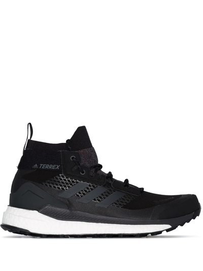 Adidas Originals Terrex Free Hiker Gore-tex® Waterproof Hiking Boot In Black