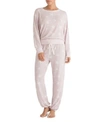 Honeydew Star Seeker Printed Pajama Set In Pink/starbird Stars