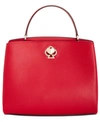 Kate Spade Medium Romy Leather Satchel - Red In Hot Chili/gold