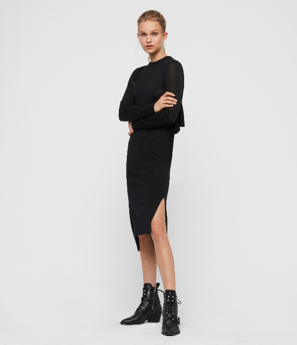 merino wool sweater dress