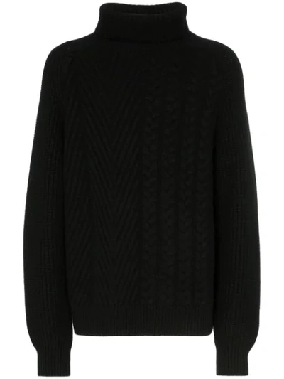 Haider Ackermann Ribbed Cashmere Jumper In Black