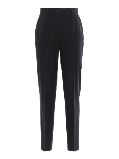 Dolce & Gabbana Pants In Black