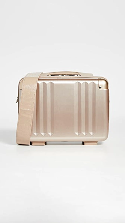 Calpak Vanity Case In Yellow Gold