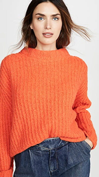 Sea Nora Oversize Pullover In Orange