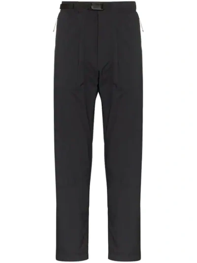 Snow Peak 2l Octa Straight Leg Trousers In Black