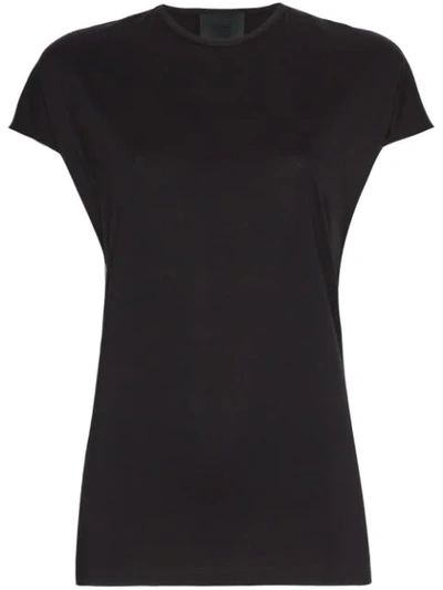 Wone Short-sleeved T-shirt In Black