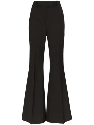 Joseph Valmy Flared Trousers In Black