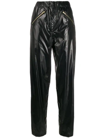 Preen By Thornton Bregazzi Bejamin High-waist Trousers In Black