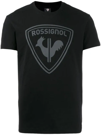 Rossignol Logo T-shirt In Black