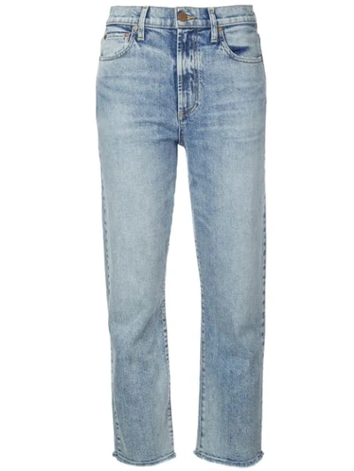 Alice And Olivia High Rise Cropped Jeans In Last Call