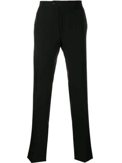 Golden Goose Logo Patch Skinny Trousers In Black