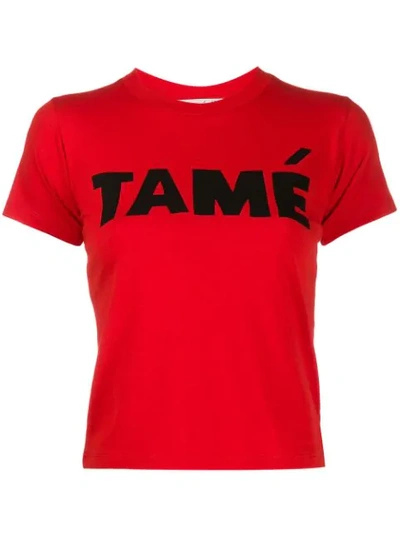 Etre Cecile Tamé Inez T-shirt In Red