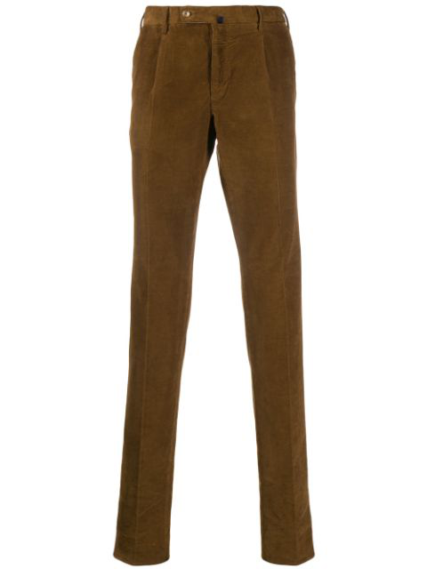 skinny fit corduroy trousers