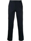 Closed Hanging Strap Trousers In Blue