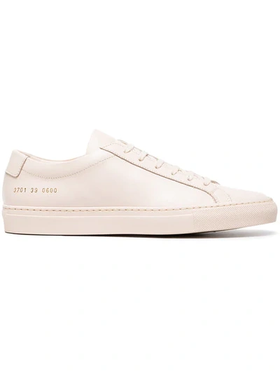 Common Projects Lace-up Sneakers In Pink