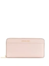 Michael Michael Kors Continental Zipped Wallet In Pink