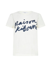 Maison Kitsuné Maison Kitsune Off-white Handwriting T-shirt