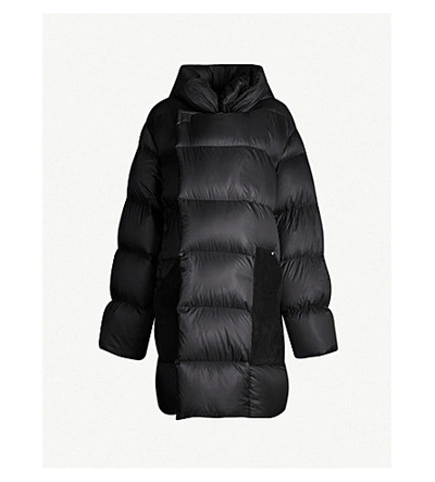 Rick Owens Sisy Quilted Padded Shell Jacket In Black
