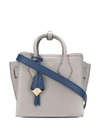 Mcm Neo Milla Park Avenue Mini Tote In Grey