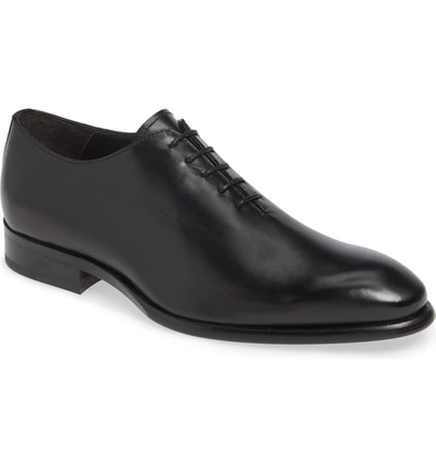 To Boot New York Men's Forte Leather Plain Toe Oxfords In Black Leather