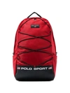 Polo Ralph Lauren Polo Sport Nylon Backpack In Red