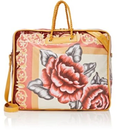 Balenciaga Blanket Medium Floral-print Textured-leather Tote In Multi |  ModeSens