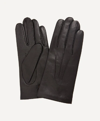 Dents Bath Hairsheep Leather Gloves In Black