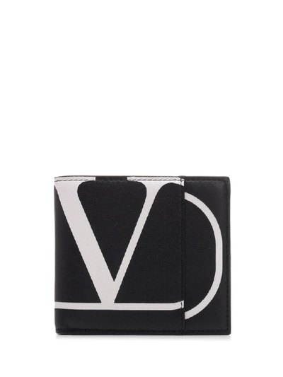 Valentino Garavani Valentino V Logo Bi In Black