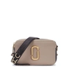 Marc Jacobs The Softshot 21 Leather Crossbody In Cement Multi
