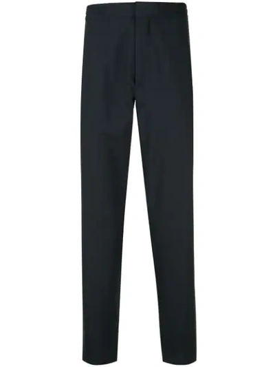 Caban Relaxed-fit Straight-leg Trousers In Blue