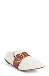Chloé Roy Belted Ballet Flats In Cloudy White