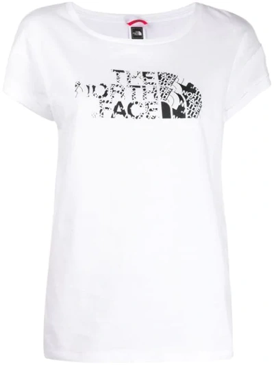 The North Face Short Sleeved Cotton T-shirt In White