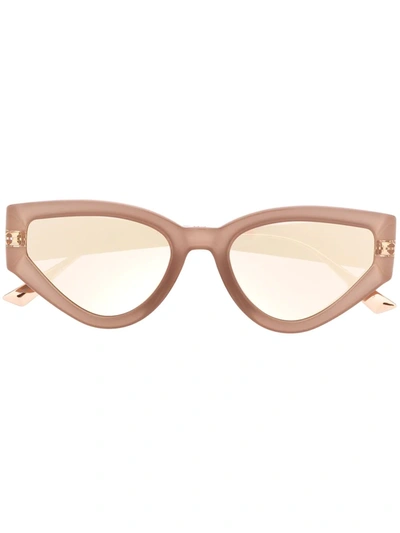 Dior Cat-eye Sunglasses In 粉色
