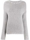 Aragona Knitted Cashmere Jumper In 102 Perla 