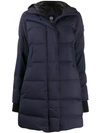 Canada Goose Alliston Padded Coat In Blue