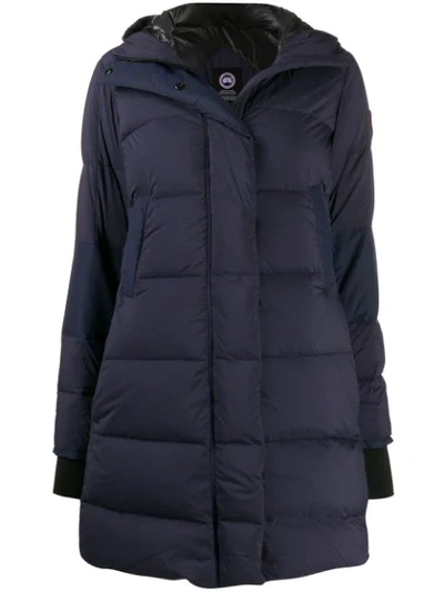 Canada Goose Alliston Padded Coat In Blue