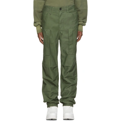 Ambush Flight Cargo Trousers In Olive