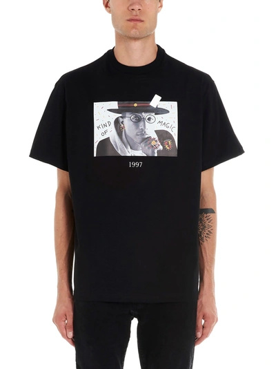 Throwback Black Cotton T-shirt