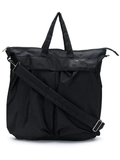 Dondup Black Nylon Messenger Bag