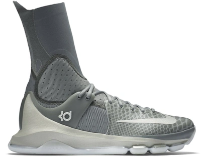 Pre-owned Nike  Kd 8 Elite Wolf Grey In Wolf Grey/cool Grey-white