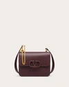 Valentino Garavani Vsling Grainy Calfskin Shoulder Bag In Rubin