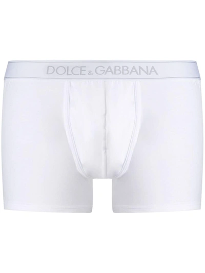 Dolce & Gabbana Boxer Regular In White