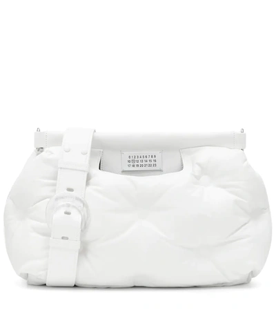 Maison Margiela Glam Slam Medium Quilted Bag In White