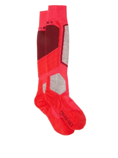 Falke Sk2 Knee-high Skiing Socks In Pink